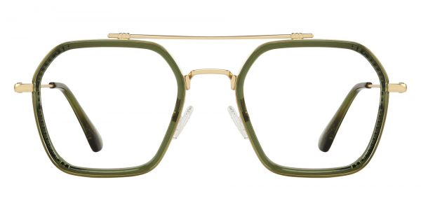 Gonzalez Aviator Prescription Glasses - Green