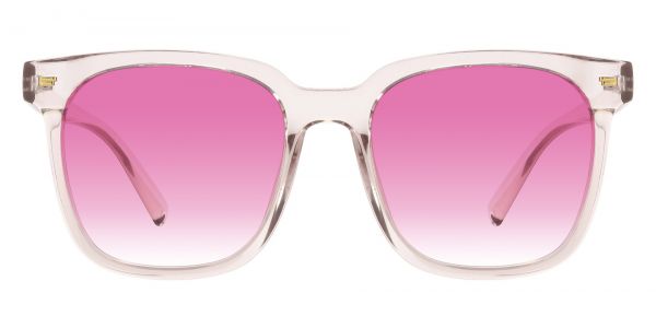 Charlie Square Prescription Glasses - Pink