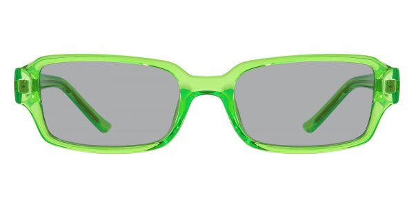 Maja Rectangle Prescription Glasses - Green