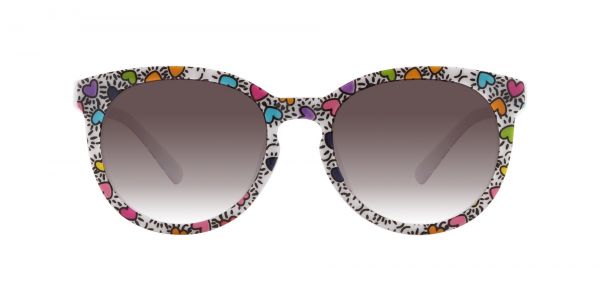 Avery Round Prescription Glasses - Floral