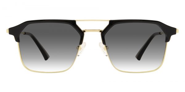 Levin Browline Prescription Glasses - Black