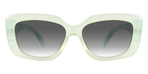 Chandler Rectangle Prescription Glasses - Green