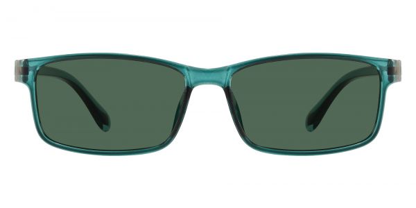 Garber Rectangle Prescription Glasses - Green