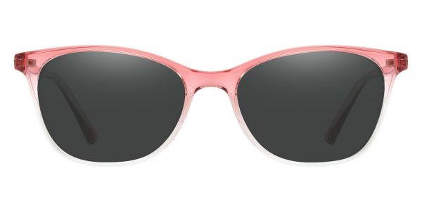 Clair Classic Square Prescription Glasses - Pink