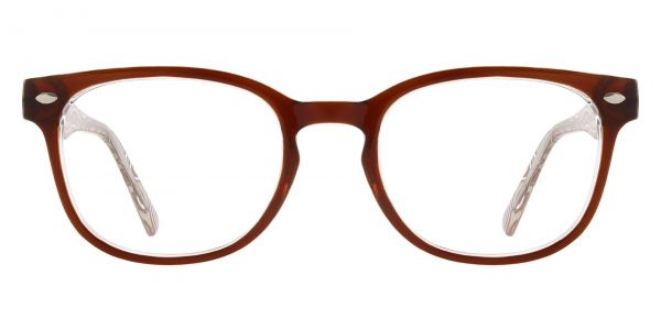 Swirl Classic Square Prescription Glasses - Brown