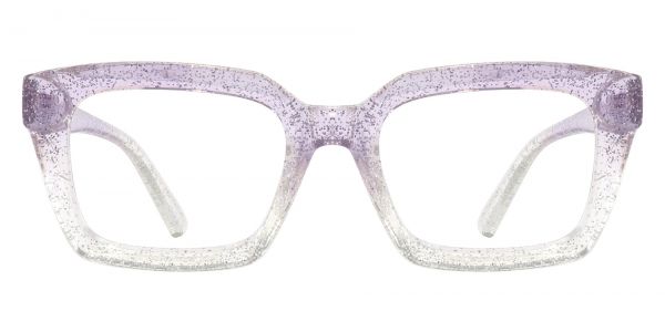 Lora Rectangle Prescription Glasses - Purple