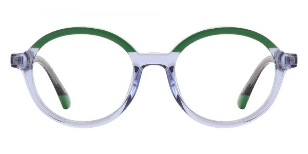 Elin Round Prescription Glasses - Purple