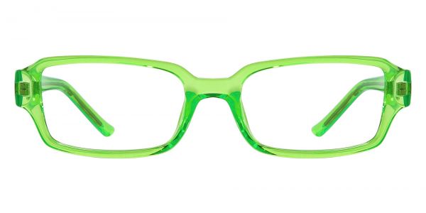 Maja Rectangle Prescription Glasses - Green