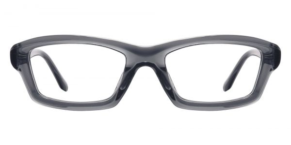 Brock Rectangle Prescription Glasses - Gray