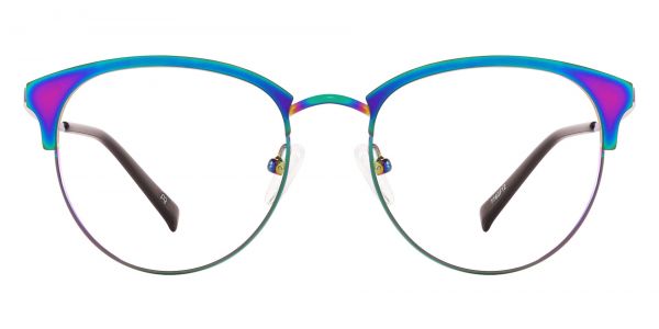 Kendra Browline Prescription Glasses - Two-tone/Multi Color