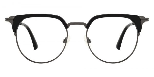 Wellington Browline Prescription Glasses - Black