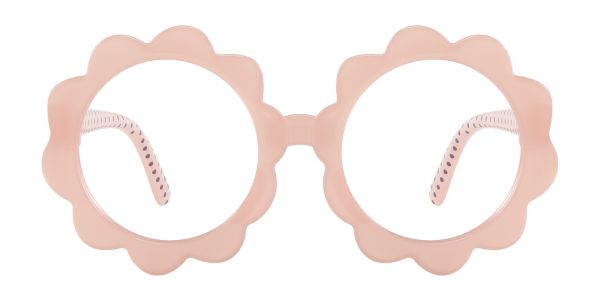 Eliana Geometric Prescription Glasses - Pink