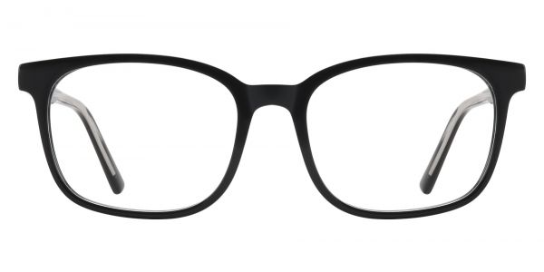 Windsor Rectangle Prescription Glasses - Black