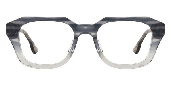 Waylon Rectangle Prescription Glasses - Gray