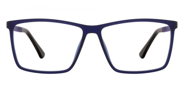 Louie Square Prescription Glasses - Blue
