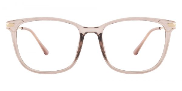 Katie square Prescription Glasses - Clear