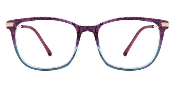 Katie square Prescription Glasses - Two-tone/Multi Color