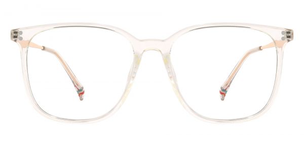 Jade Square Prescription Glasses - Clear