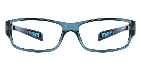 Mercury Rectangle Prescription Glasses - Blue
