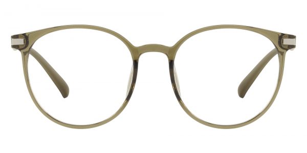 Anaheim Round Prescription Glasses - Green