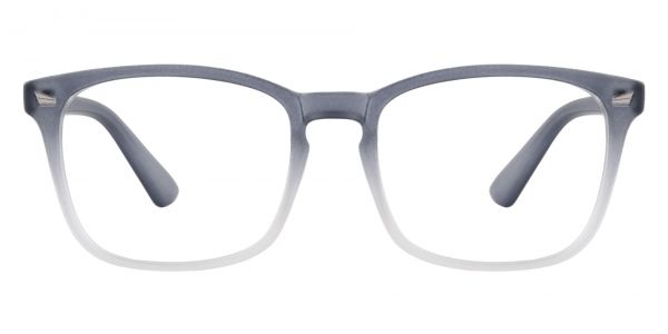Bassett Square Prescription Glasses - Gray