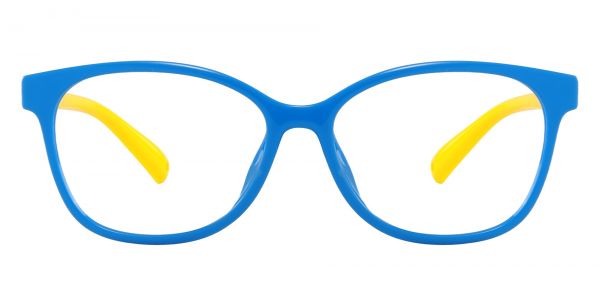 Nico Rectangle Prescription Glasses - Blue