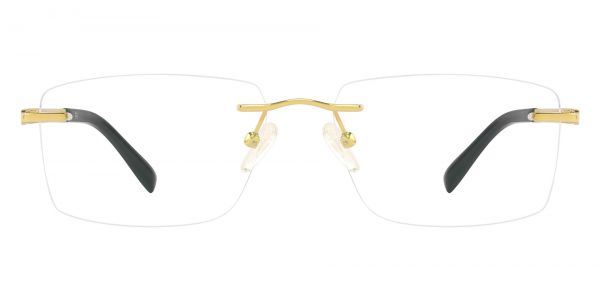 Horace Rimless Prescription Glasses - Gold