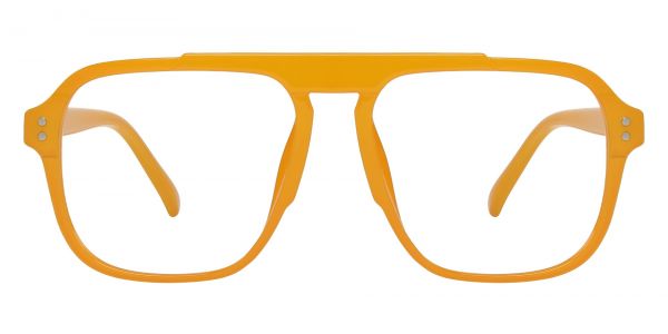 Justin Aviator Prescription Glasses - Orange