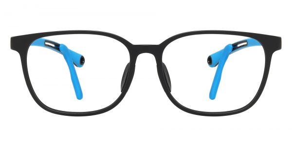 Rory Square Prescription Glasses - Black