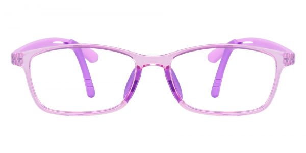 Hartford Rectangle Prescription Glasses - Purple
