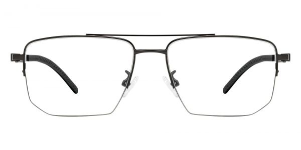 Toby Aviator Prescription Glasses - Black