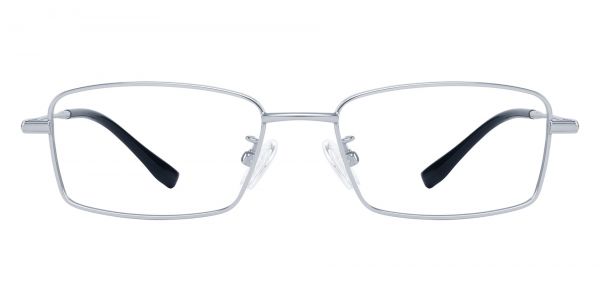 Wendell Rectangle Prescription Glasses - Silver