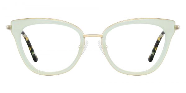 Zarina Cat Eye Prescription Glasses - Green