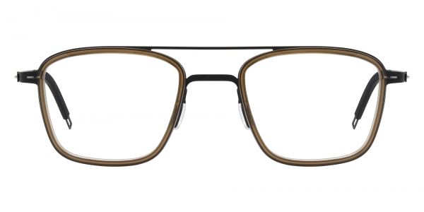 Gabriel Aviator Prescription Glasses - Brown