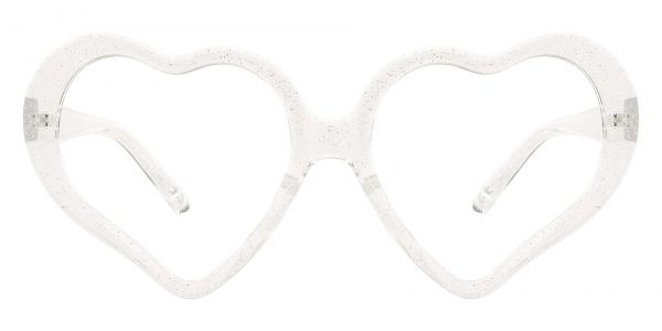 Valentina Geometric Prescription Glasses - Clear