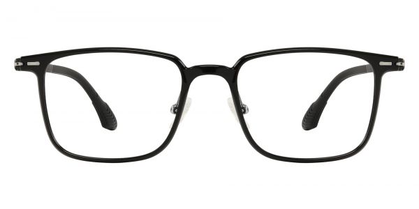 Lubbock Rectangle Prescription Glasses - Black