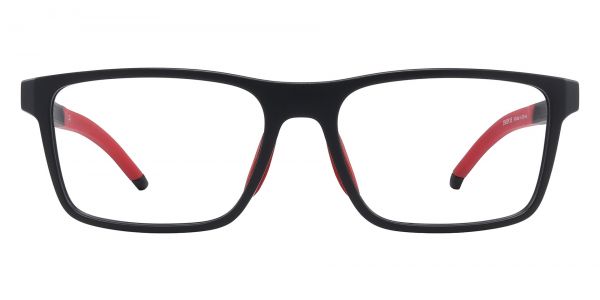 Harris Rectangle Prescription Glasses - Black