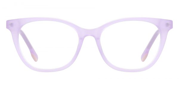 Mariposa Oval Prescription Glasses - Purple