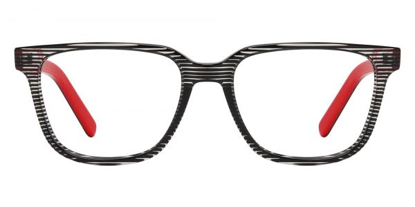 Benes Square Prescription Glasses - Striped