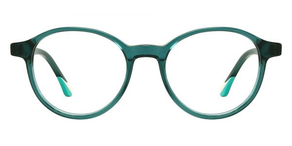 Lolo Round Prescription Glasses - Green