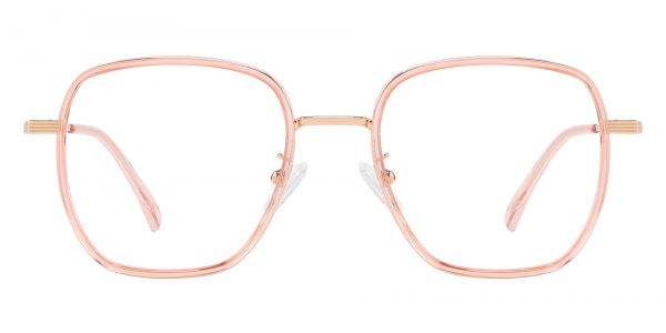 Trenita Square Prescription Glasses - Pink