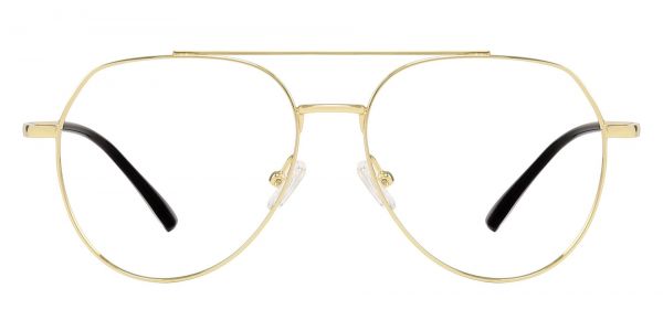 Wexford Aviator Prescription Glasses - Gold
