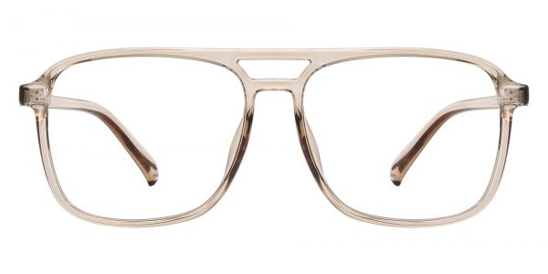 Edward Aviator Prescription Glasses - Brown