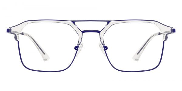 Levin Browline Prescription Glasses - Clear